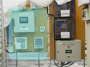白ネギ 育苗かん水(自動灌水、散水装置 または 60チャンネル制御盤と連動)・4